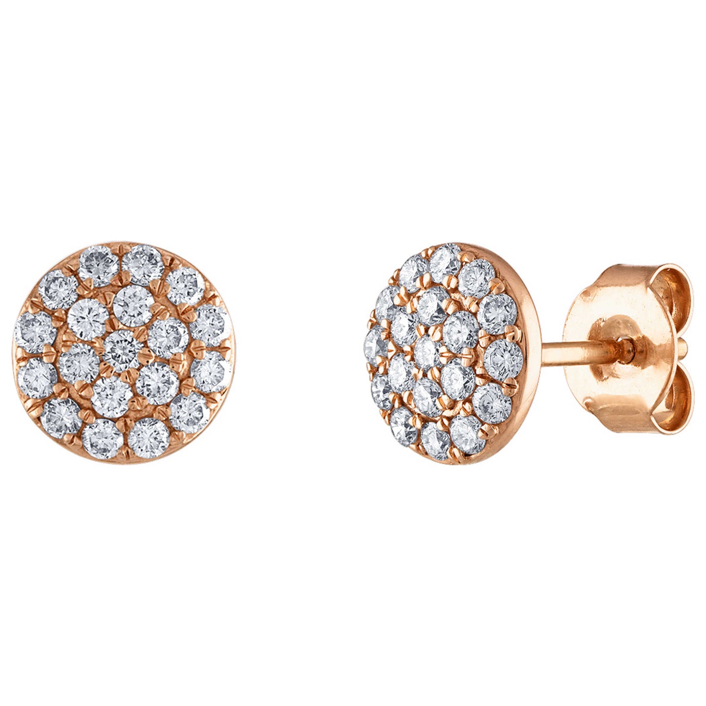 Tresorra Fashion Women's Earrings 195-RG-DIA - Image #2