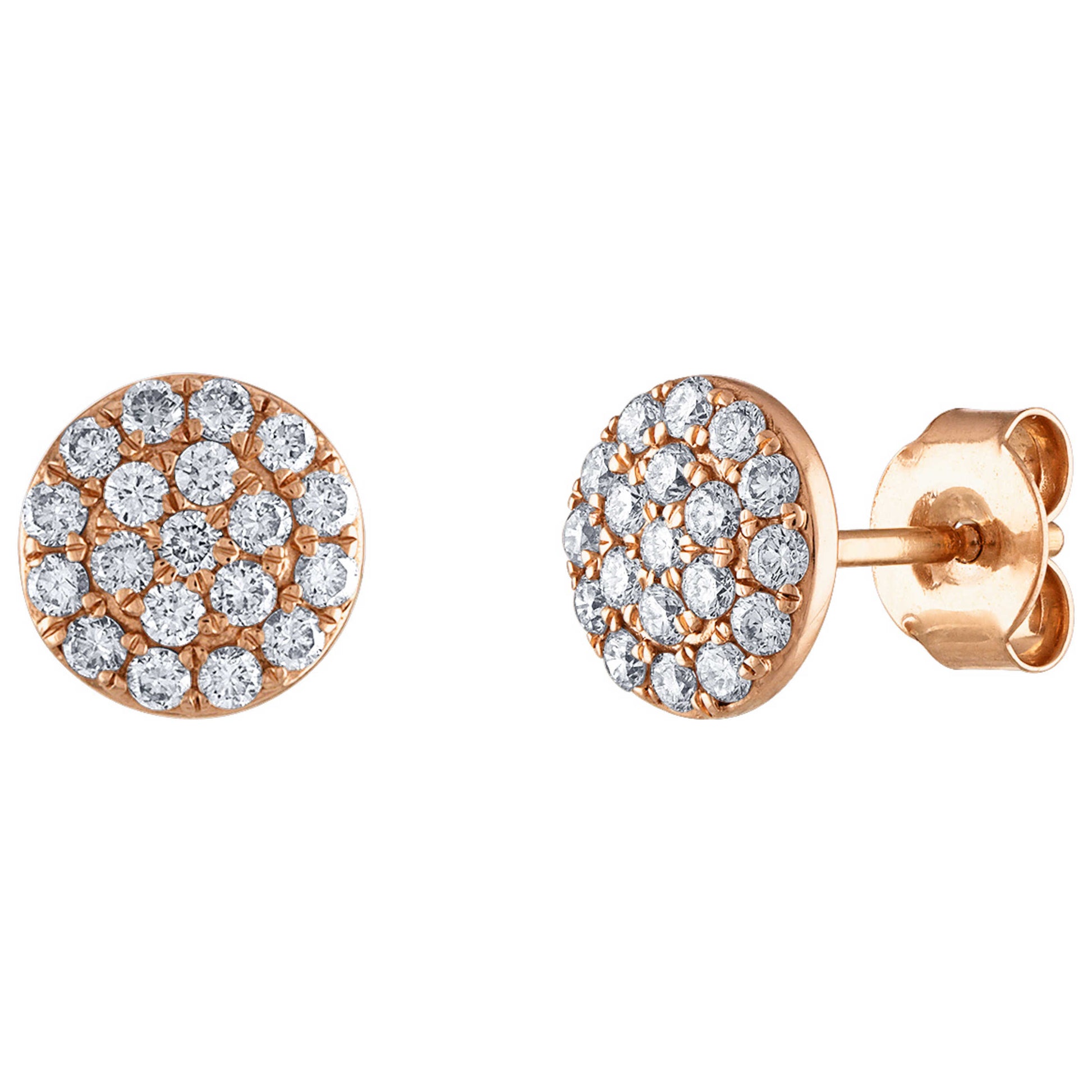 Tresorra Fashion Women's Earrings 195-RG-DIA - Image #2