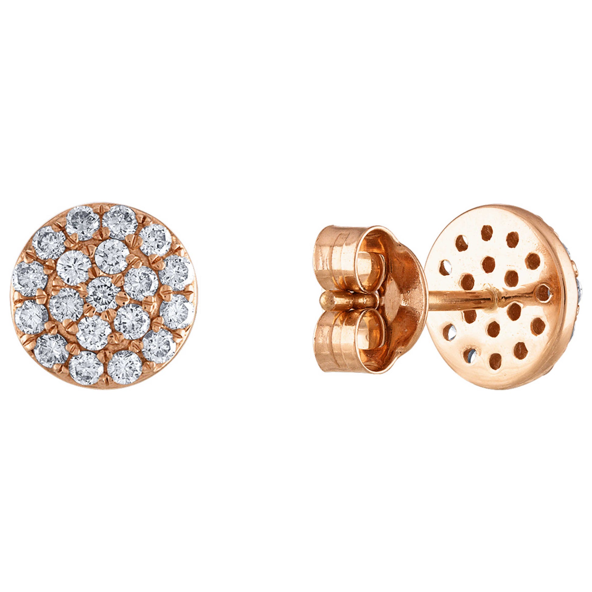 Tresorra Fashion Women's Earrings 195-RG-DIA - Image #4