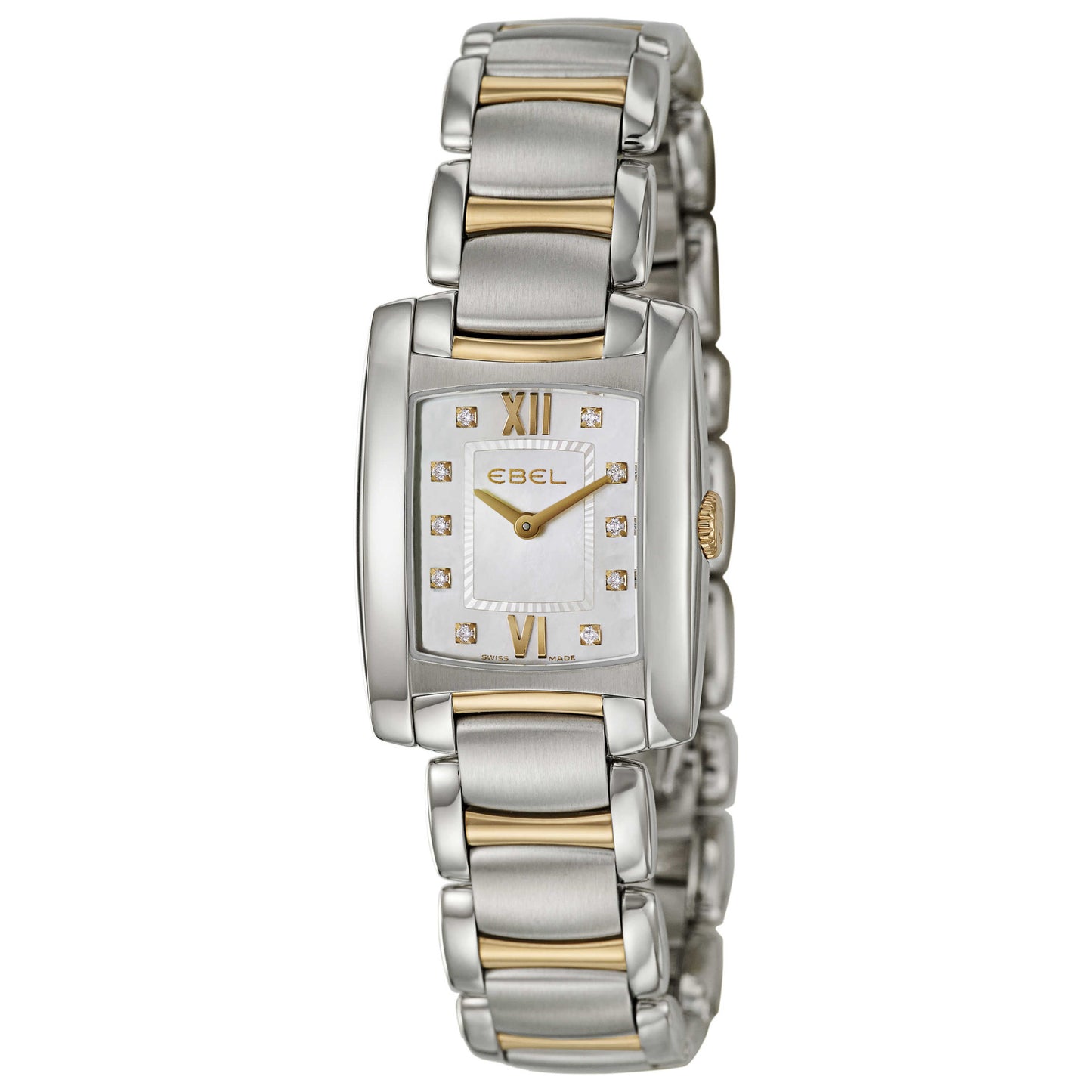 Front view of Ebel Brasilia Women's Swiss Quartz (Battery-Powered) Watch 1976M22-98500