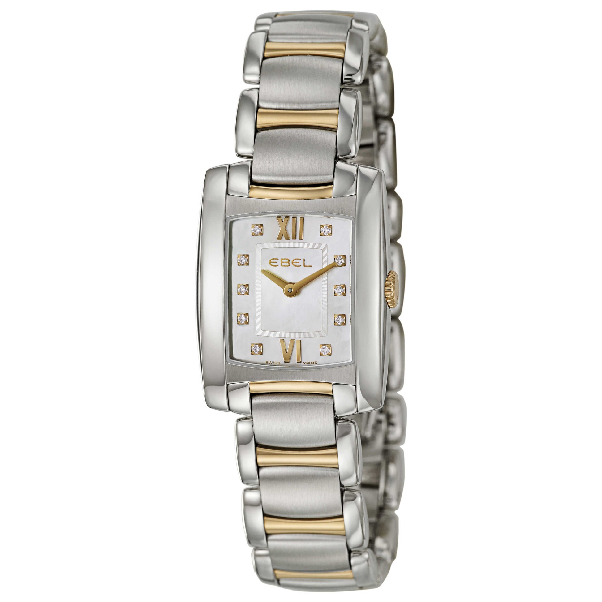 Front view of Ebel Brasilia Women's Swiss Quartz (Battery-Powered) Watch 1976M22-98500