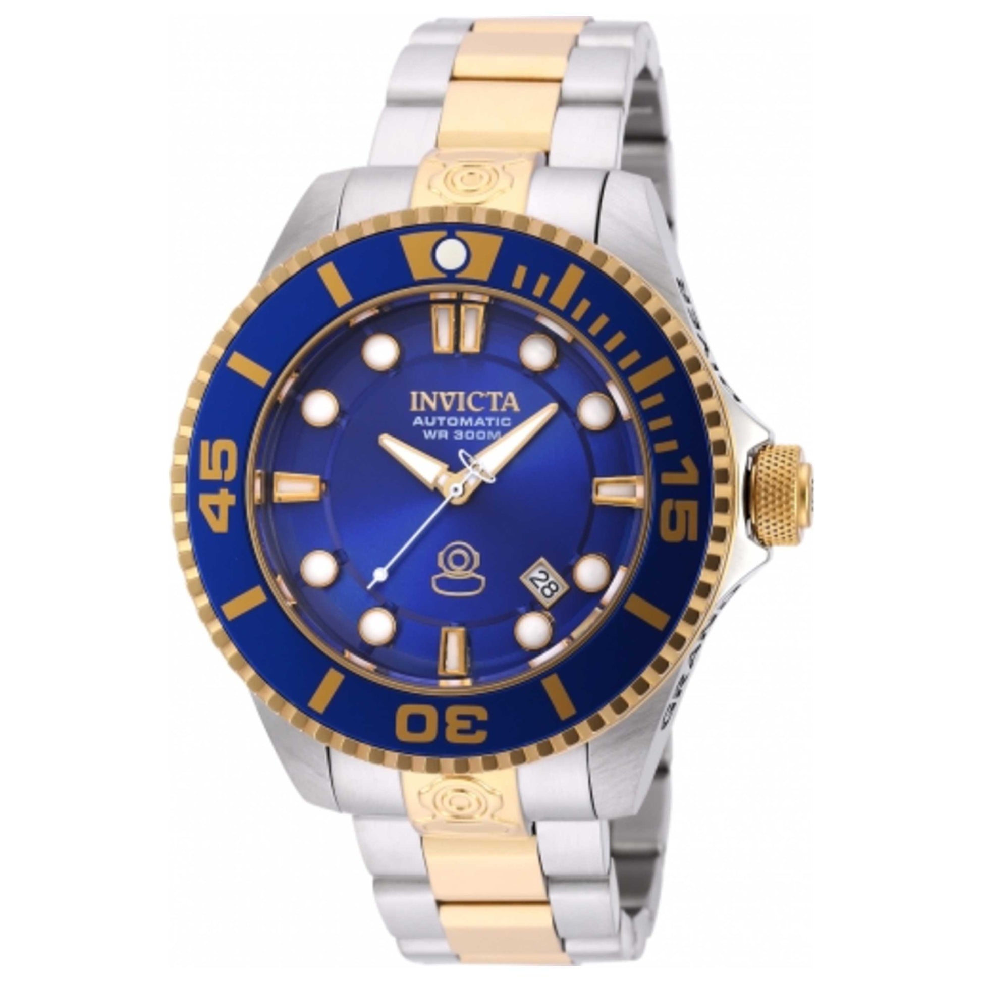 Front view of Invicta Pro Diver Men's Automatic Watch 19804