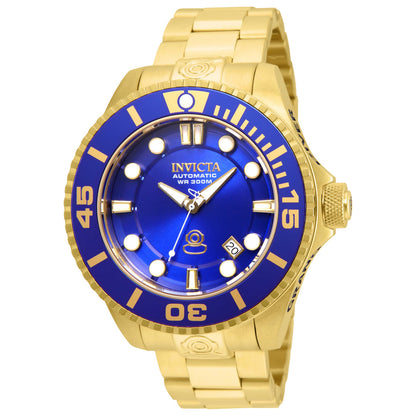 Front view of Invicta Pro Diver Men's Automatic Watch 19806