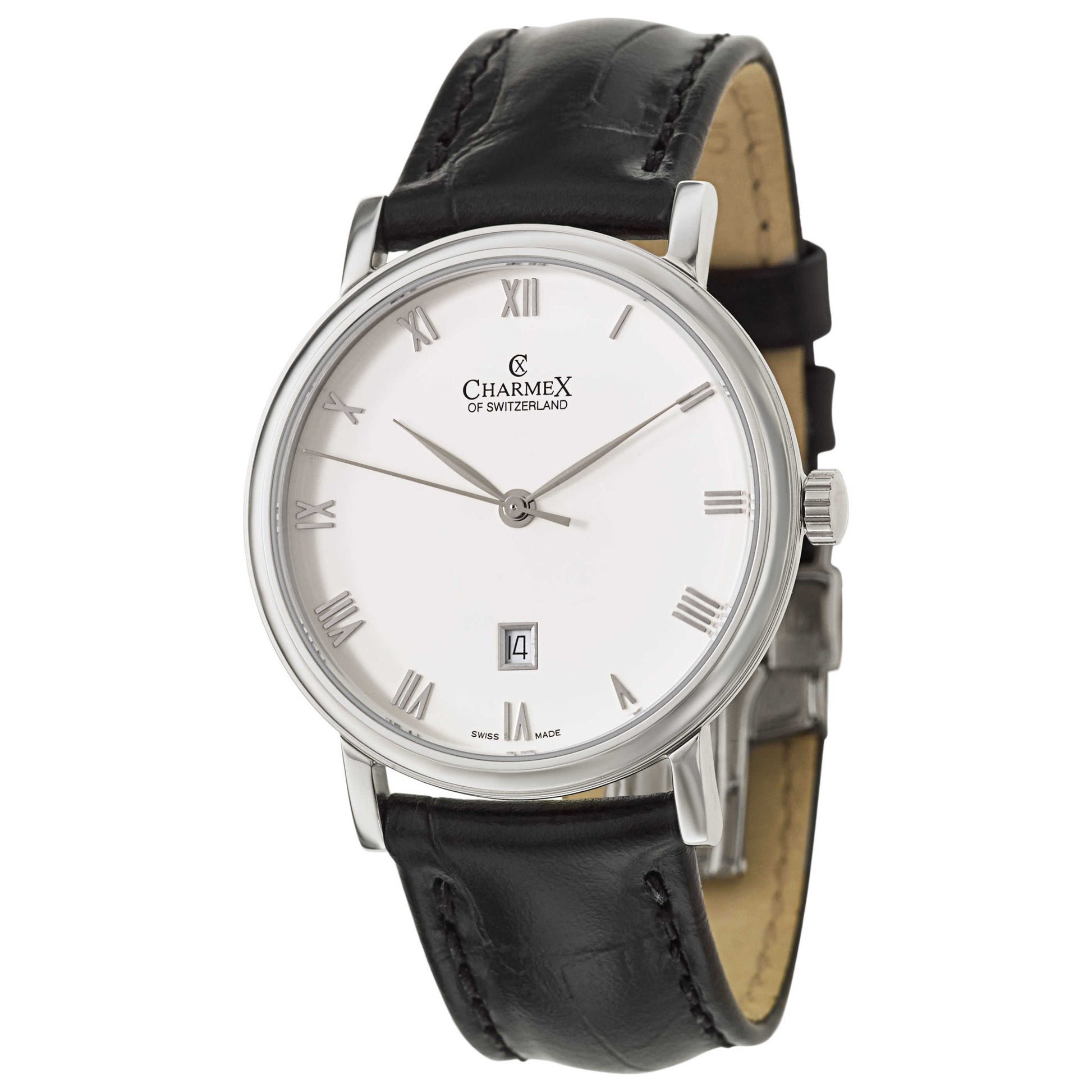 Front view of Charmex Cologne Men's Swiss Quartz (Battery-Powered) Watch 1995