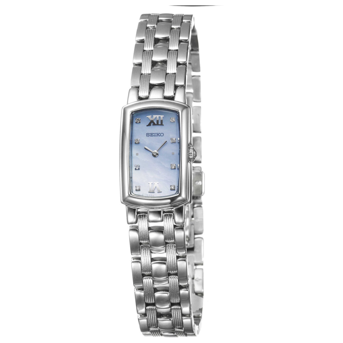 Front view of Seiko Diamond Women's Watch 1N00-0JR0SMD