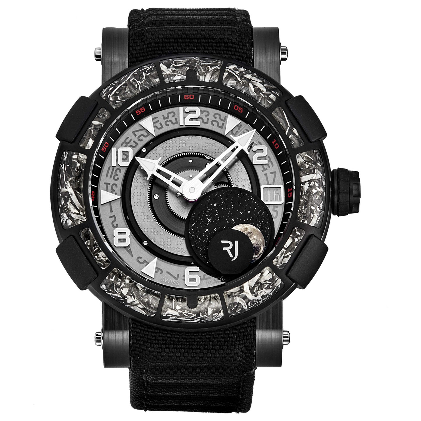 Front view of Romain Jerome Arraw Men's Automatic Watch 1S45LCZCR.ASN19