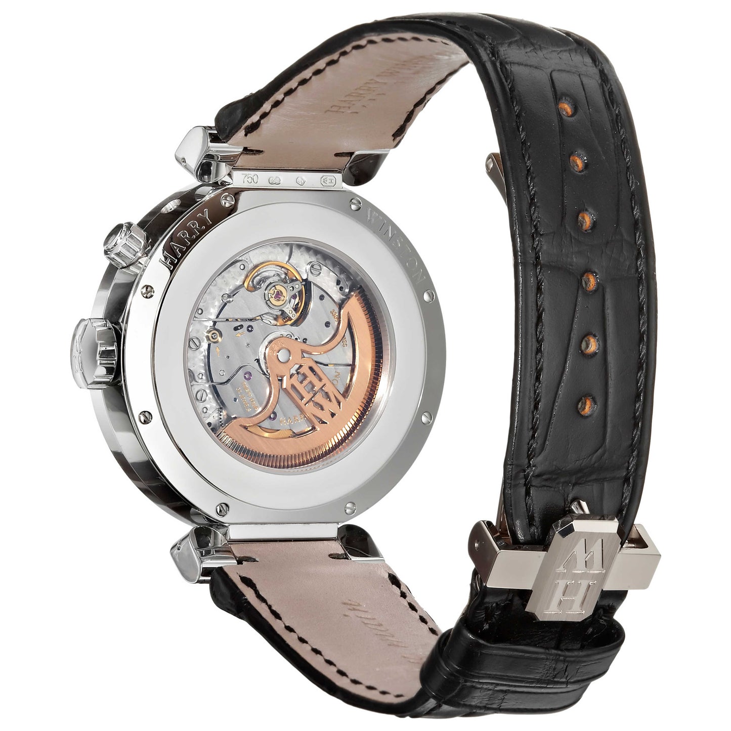 Harry Winston Premier Excenter Men's Automatic Watch 200-MAPC41WL-A - Image #2