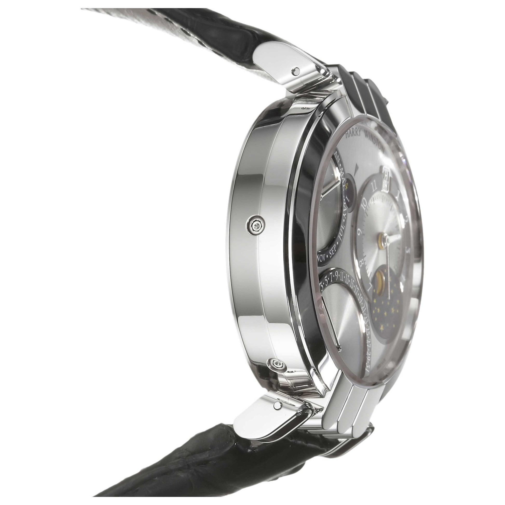 Harry Winston Premier Excenter Men's Automatic Watch 200-MAPC41WL-W - Image #3
