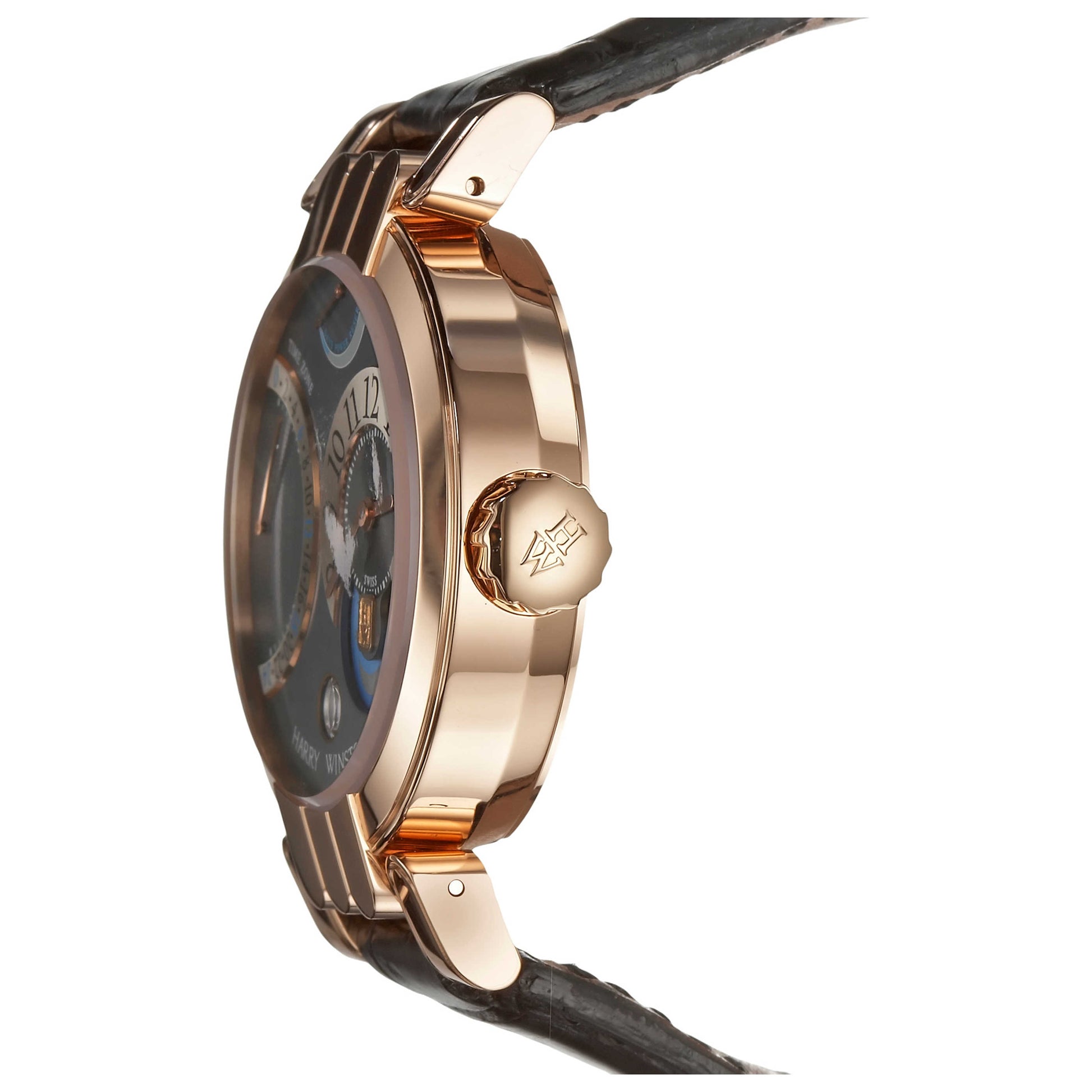 Harry Winston Premier Excenter Men's Manual-Wind Watch 200-MMTZ39RL-A - Image #4