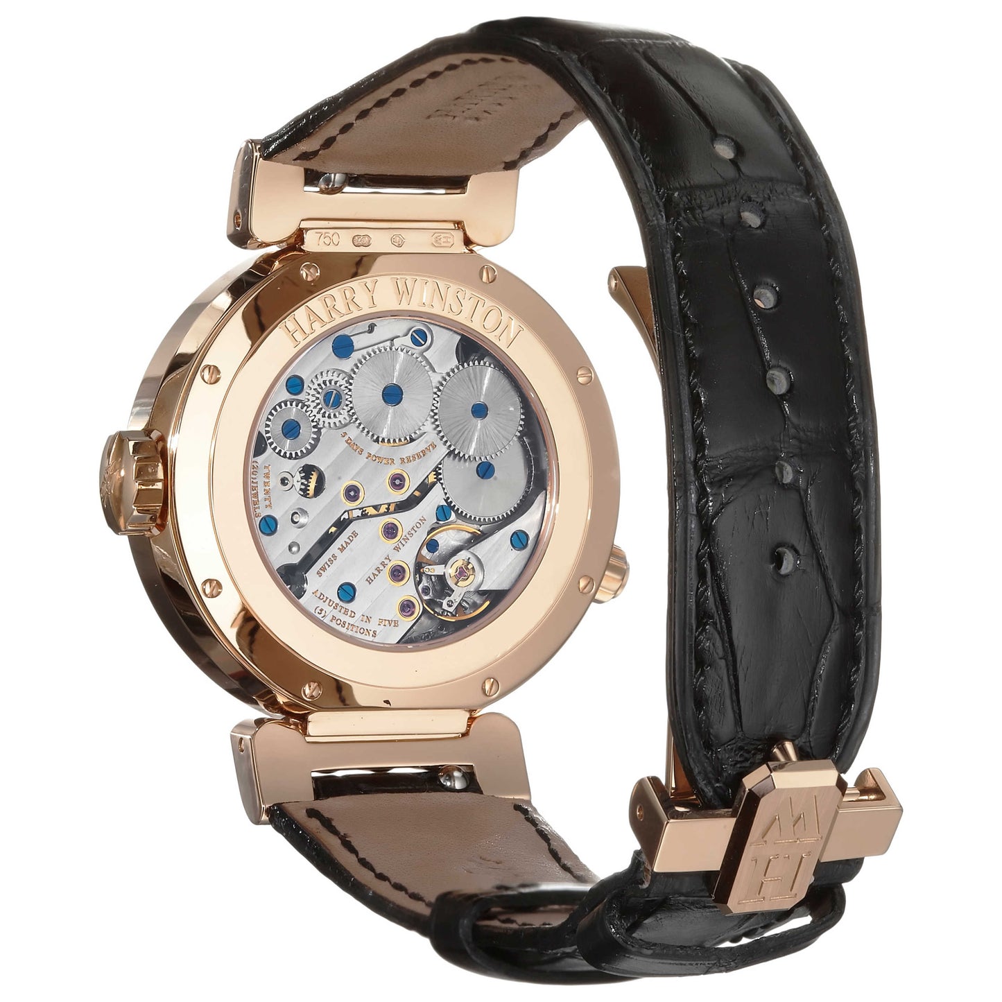 Harry Winston Premier Excenter Men's Manual-Wind Watch 200-MMTZ39RL-W - Image #2