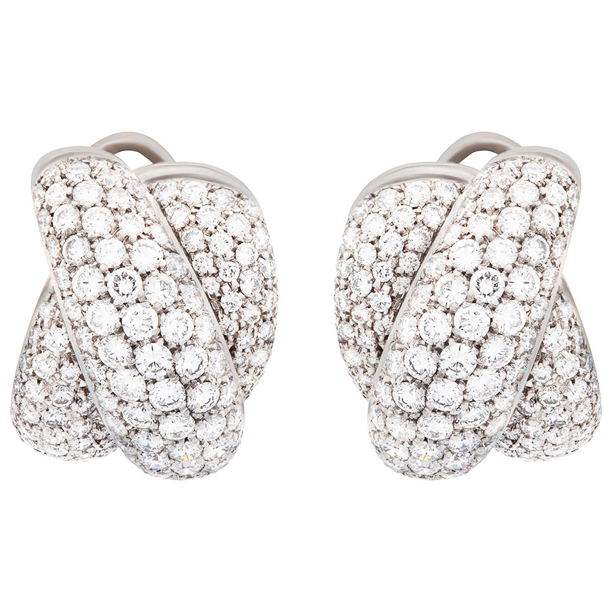 Front view of Damiani Earring Women's Earrings 20000914