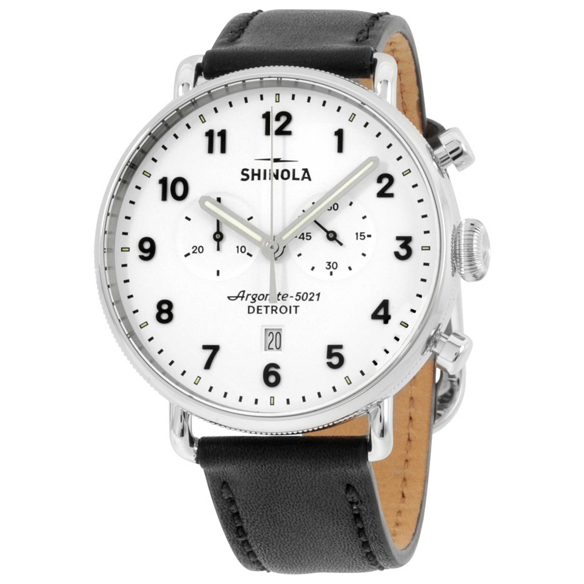 Front view of Shinola The Canfield Men's Quartz Watch 20001941