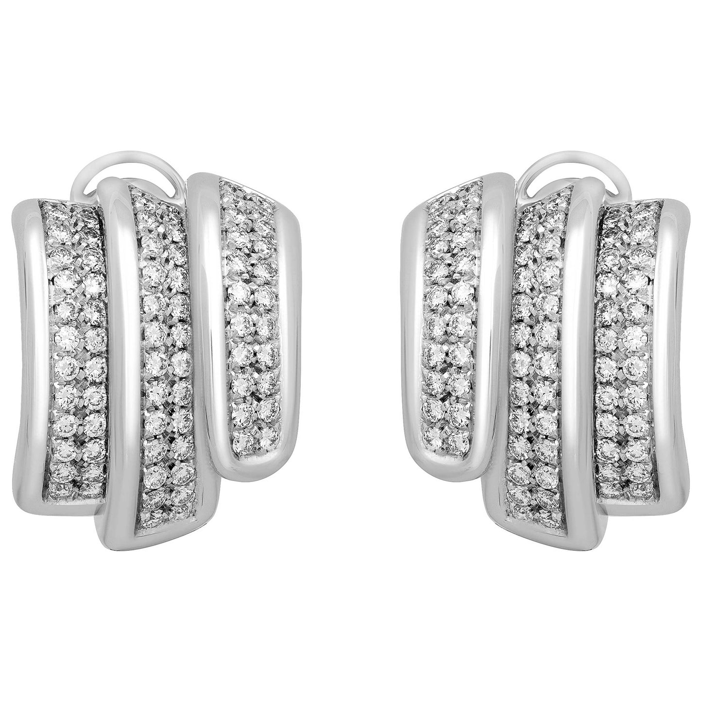 Front view of Salvini by Damiani Women's Earrings 20007911