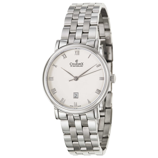 Front view of Charmex Cologne Men's Swiss Quartz (Battery-Powered) Watch 2000