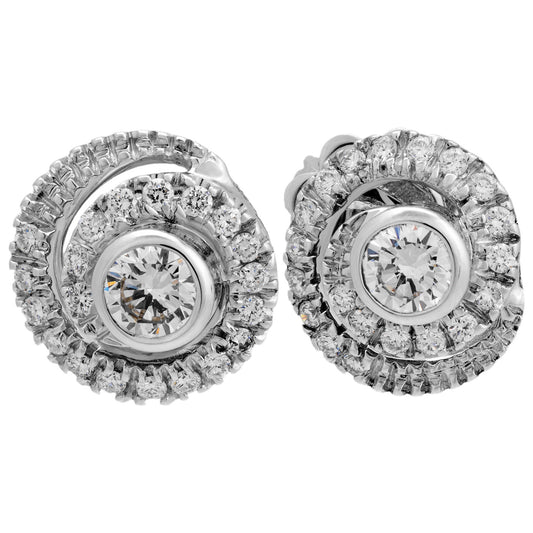 Front view of Damiani Earring Women's Earrings 20010204