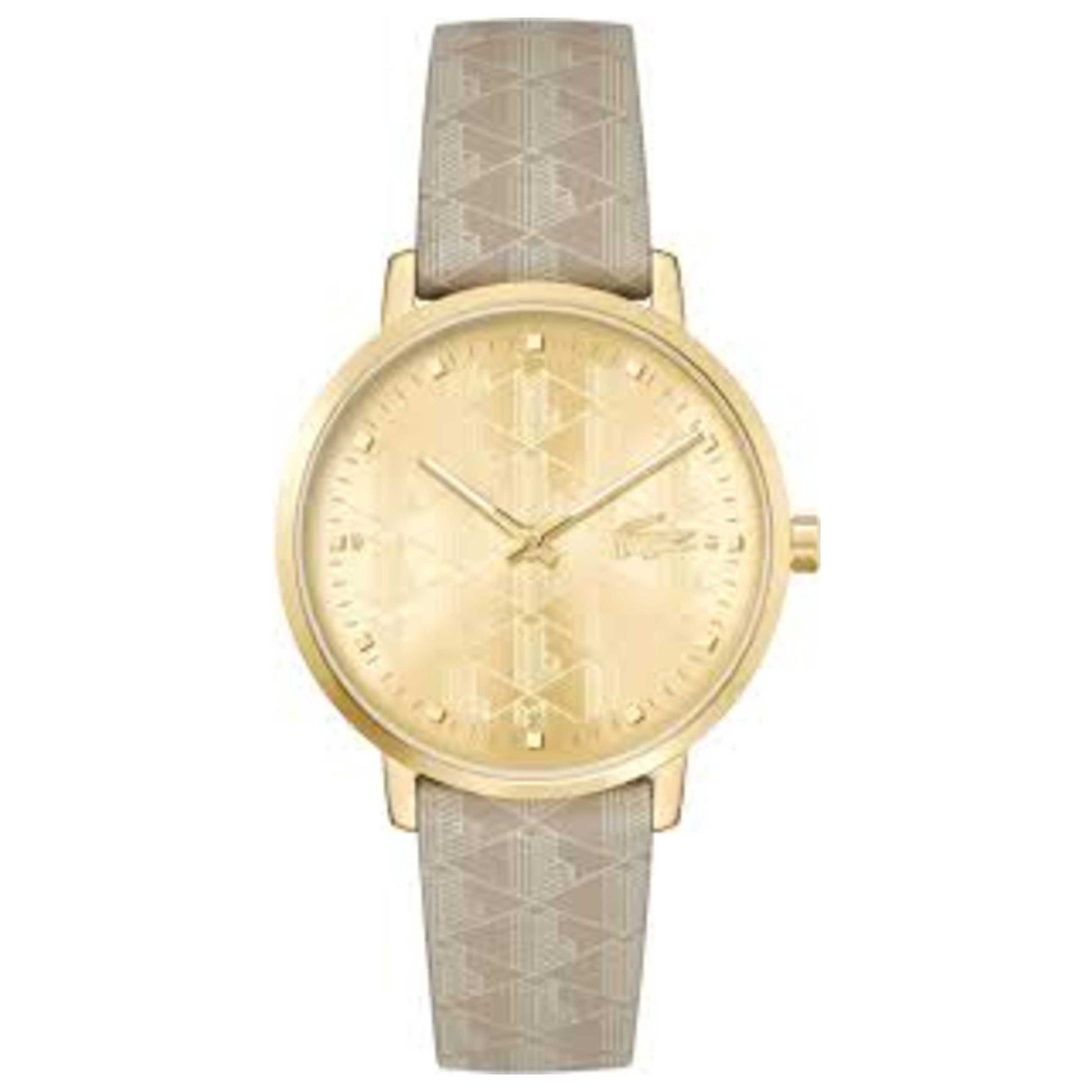 Front view of Lacoste Crocorigin Women's Quartz Watch 2001357