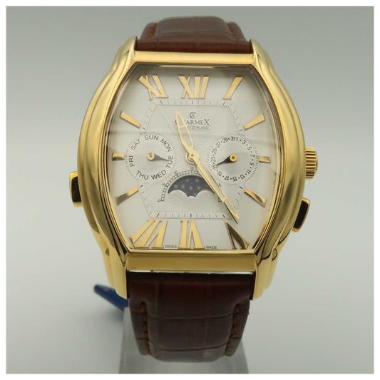 Front view of Charmex Lucerne Men's Swiss Quartz (Battery-Powered) Watch 2005-SDV