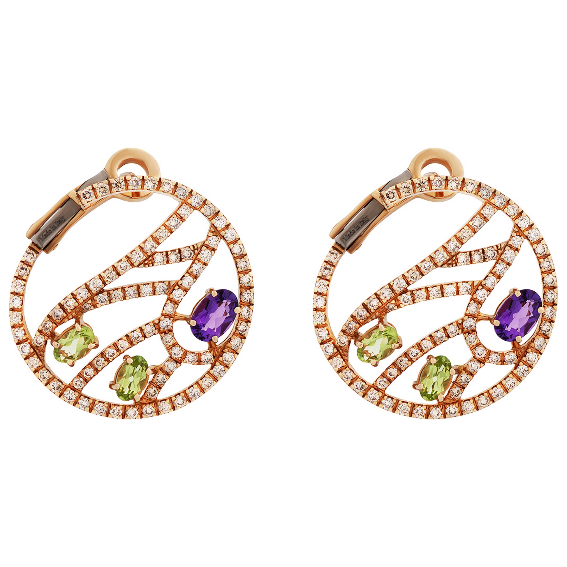Front view of Damiani Earring Women's Earrings 20058802