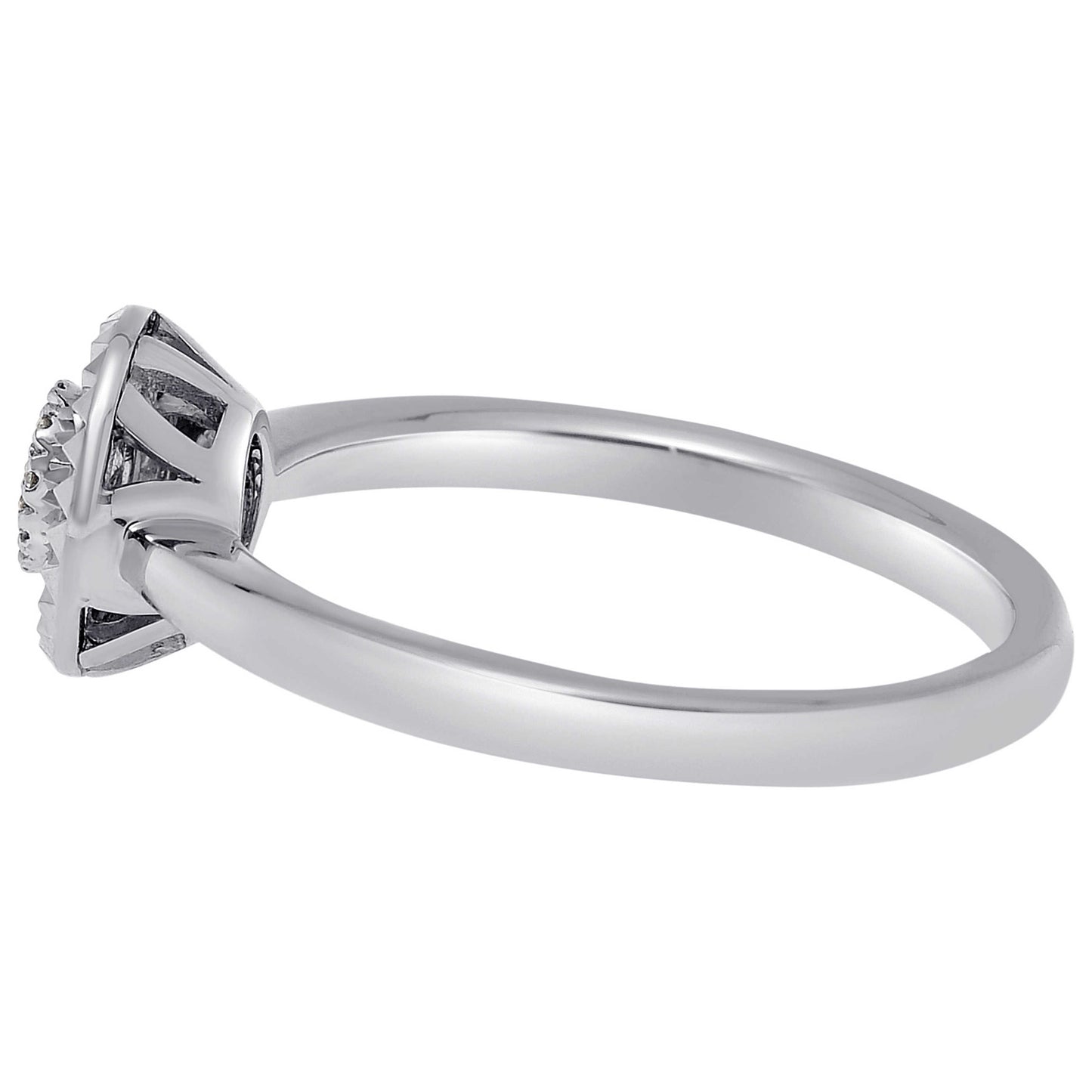 Bliss by Damiani Flower Band Women's Ring 20070942 - Image #4