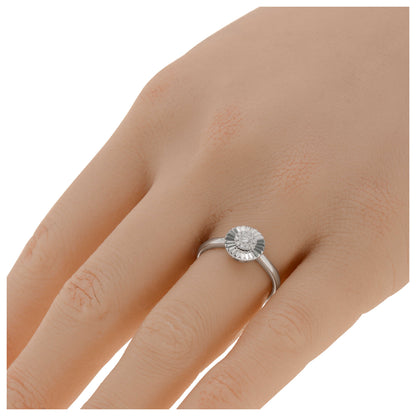 Bliss by Damiani Flower Band Women's Ring 20070943 - Image #2