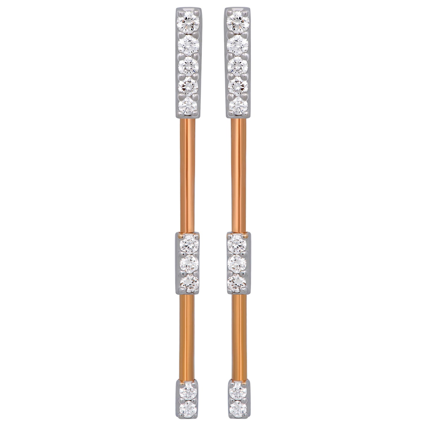 Front view of Salvini by Damiani Women's Earrings 20075656