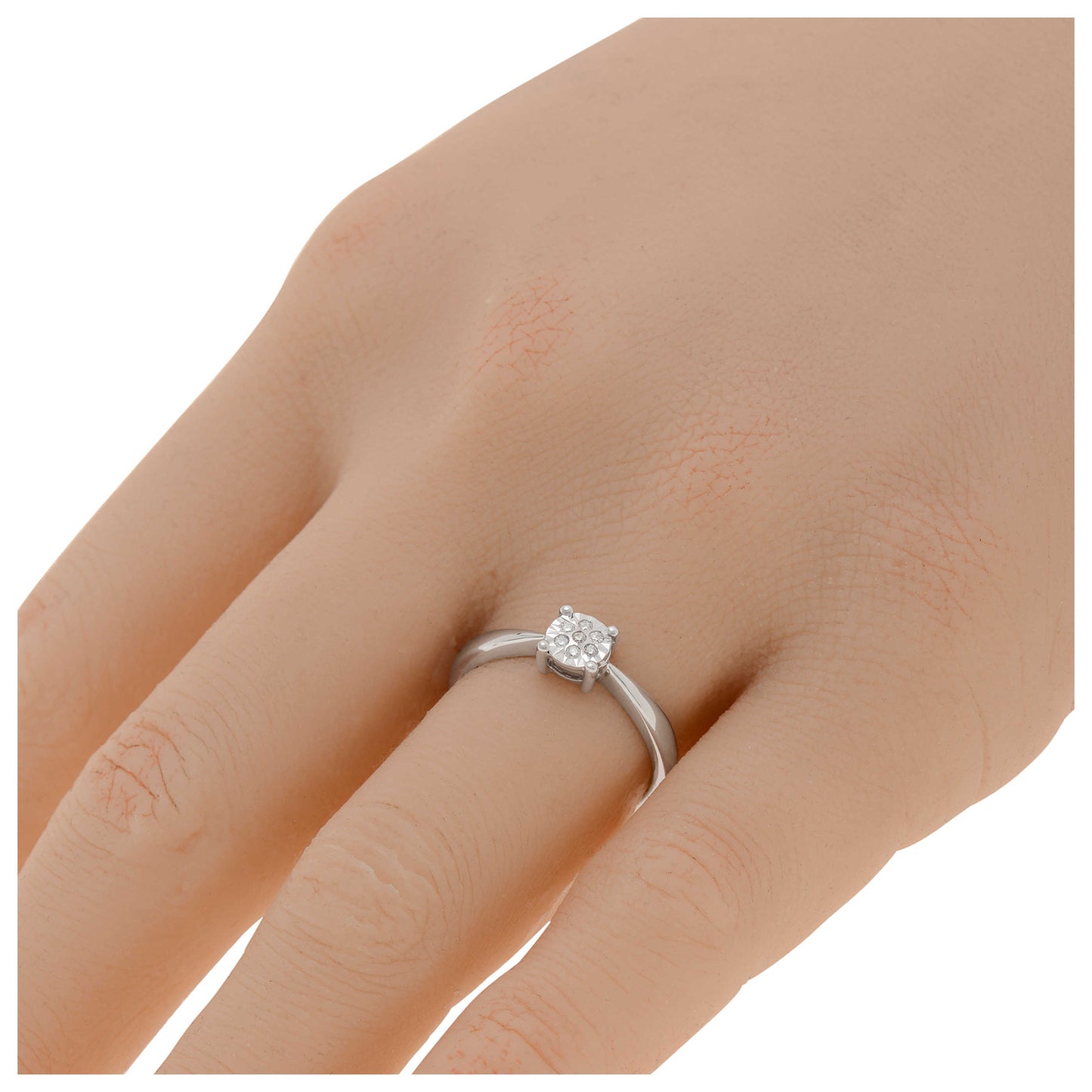 Bliss by Damiani Diamond Cluster Women's Ring 20077824 - Image #2