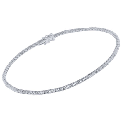 Front view of Bliss by Damiani Diamond Tennis Women's Bracelet 20082023