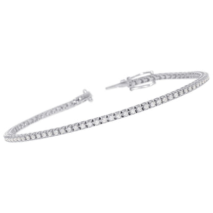 Front view of Bliss by Damiani Diamond Tennis Women's Bracelet 20082026