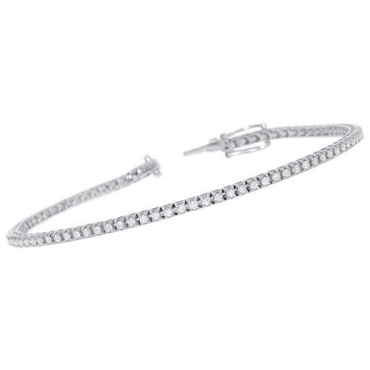 Front view of Bliss by Damiani Diamond Tennis Women's Bracelet 20082026