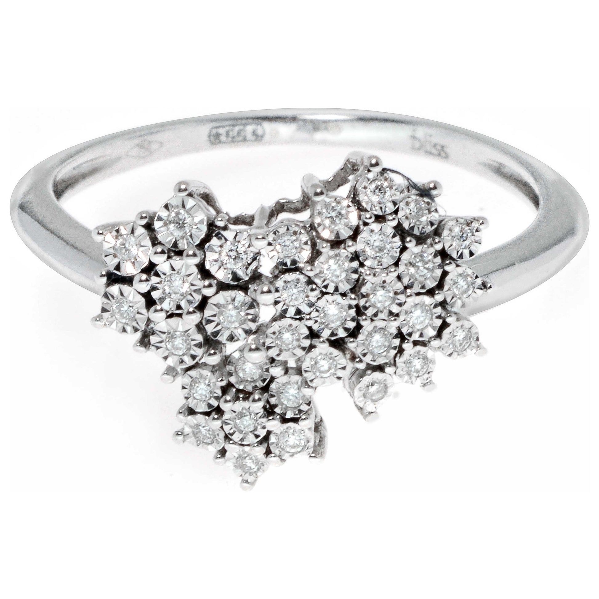 Front view of Bliss by Damiani Elisir Women's Ring 20085120