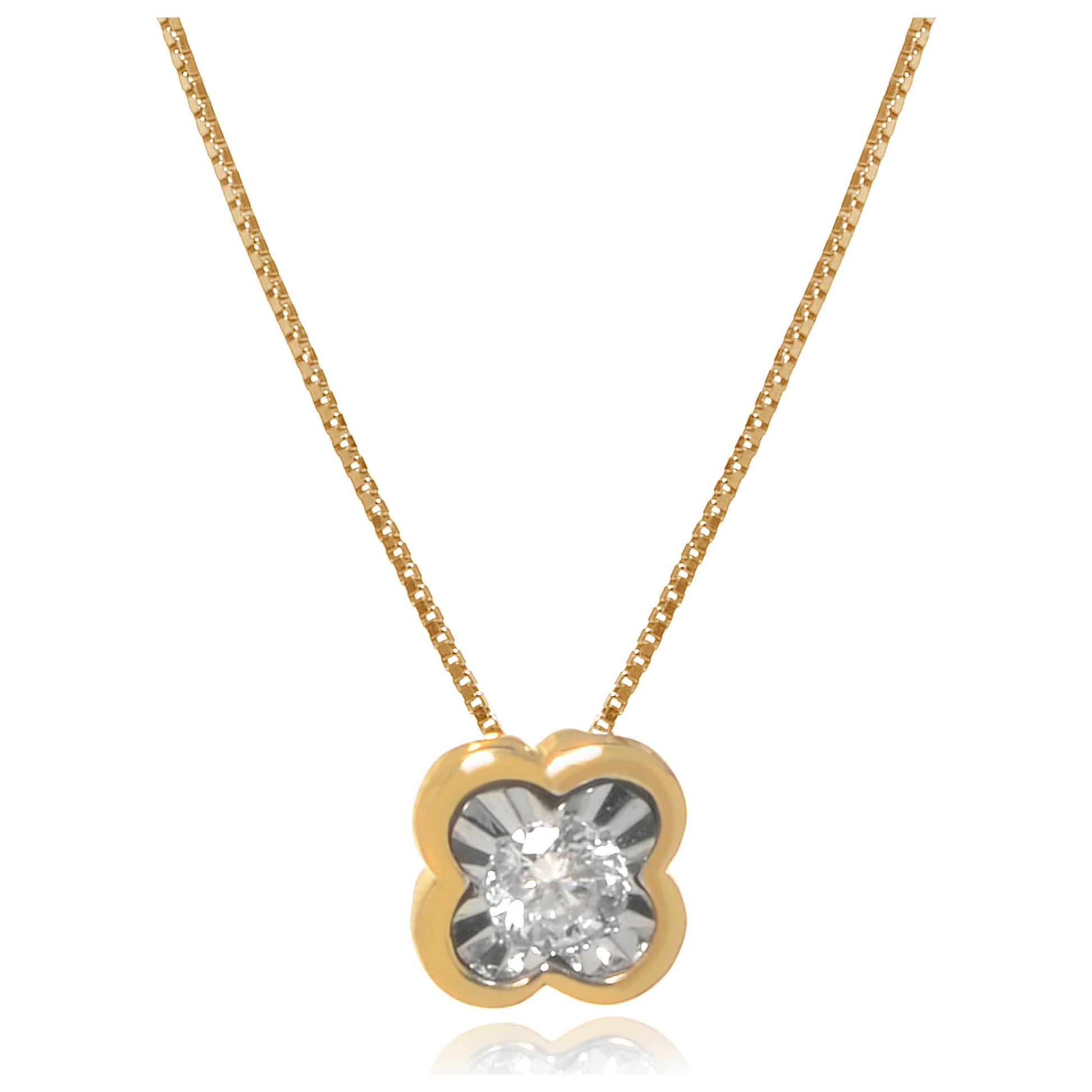 Front view of Bliss by Damiani Diamond Pendant Women's Necklace 20086531