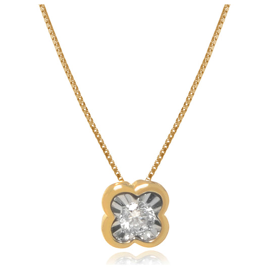Front view of Bliss by Damiani Diamond Pendant Women's Necklace 20086531