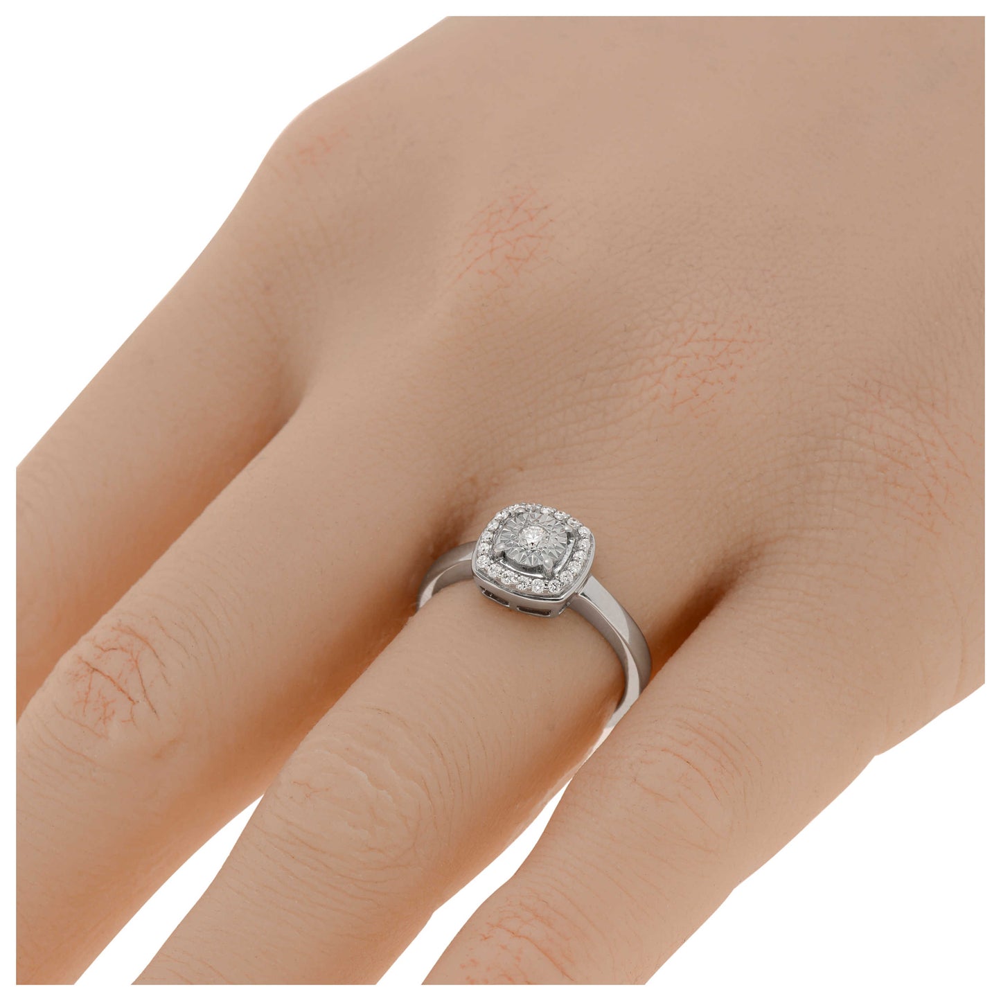 Bliss by Damiani Diamond Halo Women's Ring 20087696 - Image #2