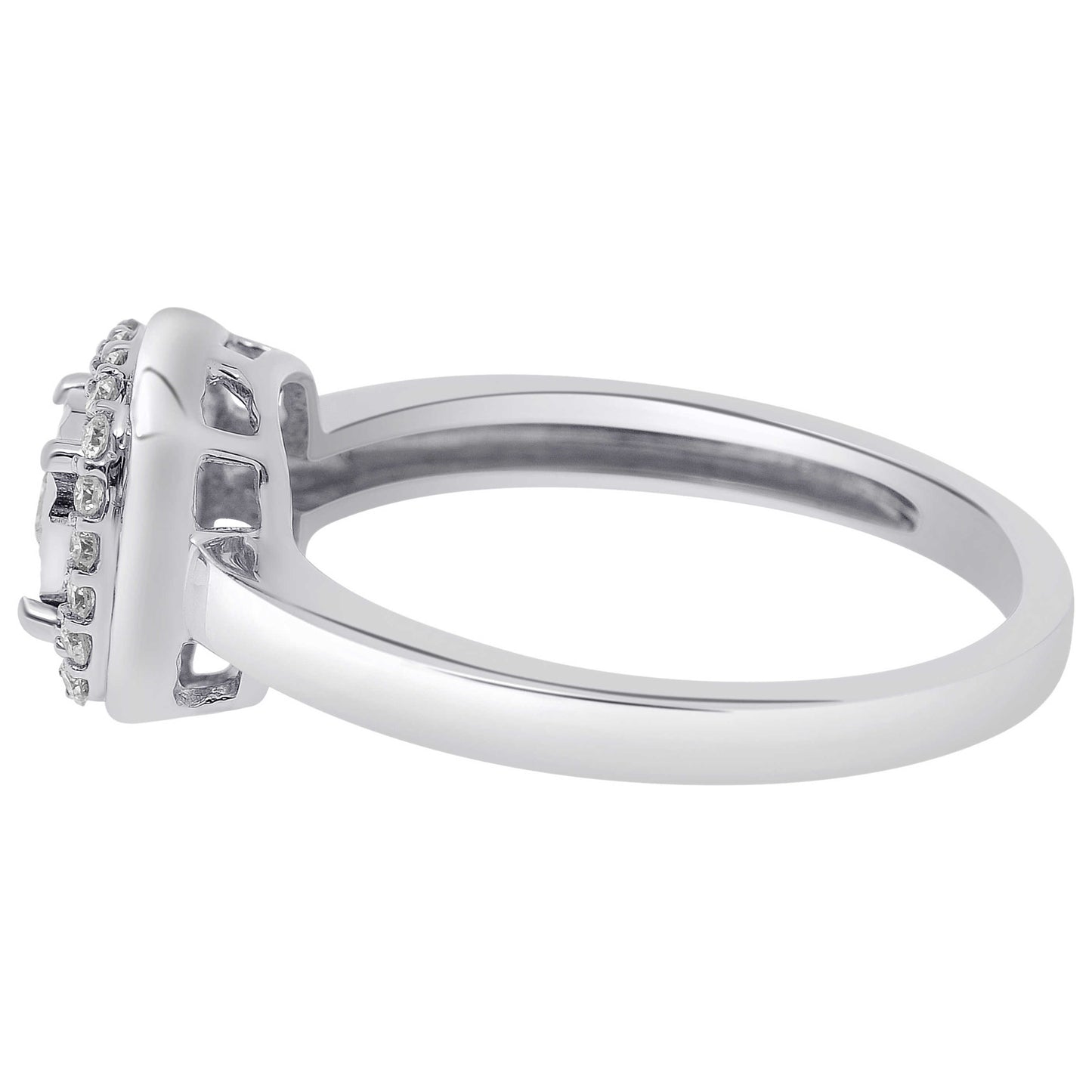Bliss by Damiani Diamond Halo Women's Ring 20087696 - Image #4