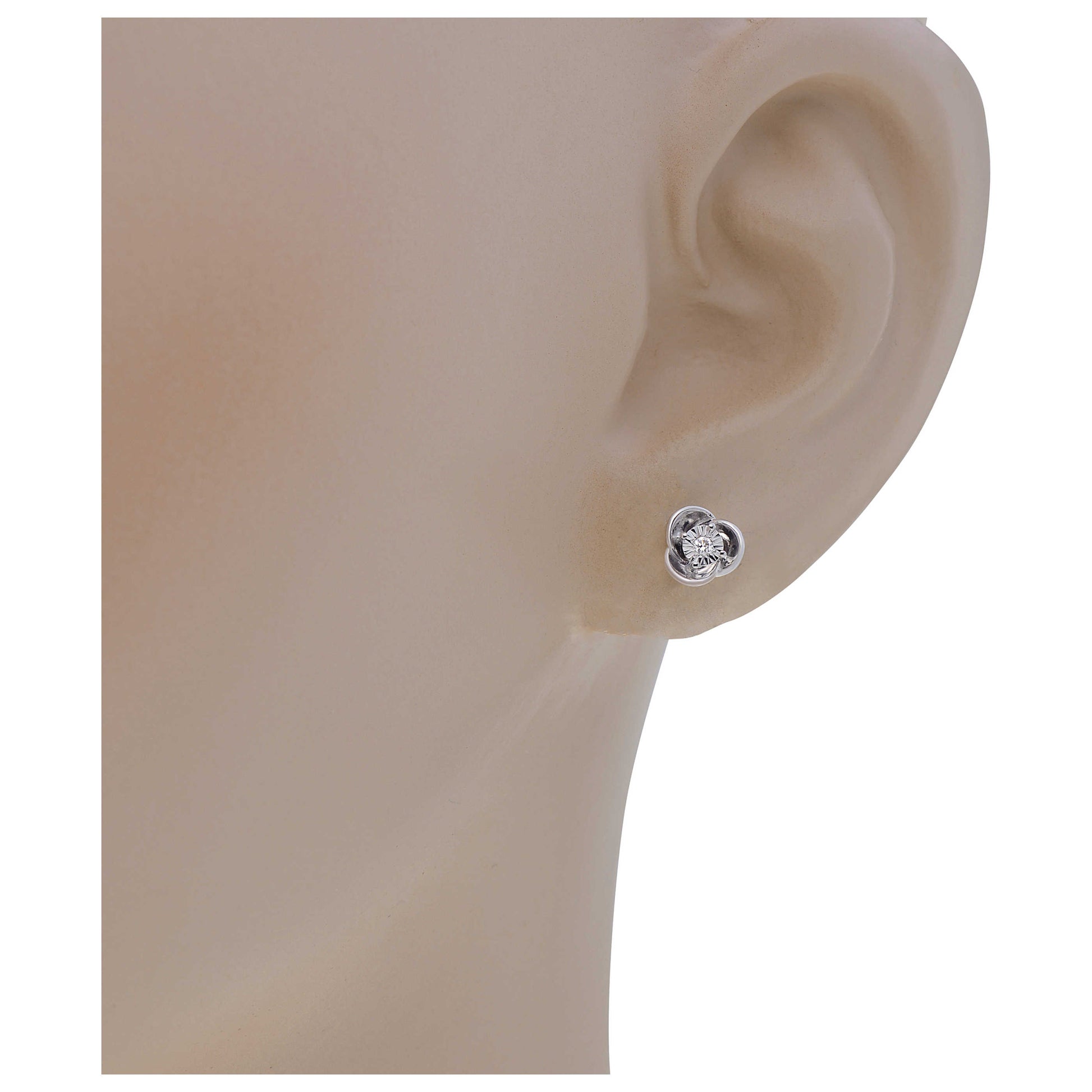 Bliss by Damiani Diamond Stud Women's Earrings 20087746 - Image #2