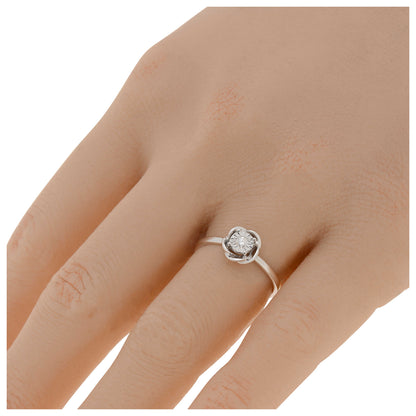 Bliss by Damiani Diamond Flower Women's Ring 20088258 - Image #2