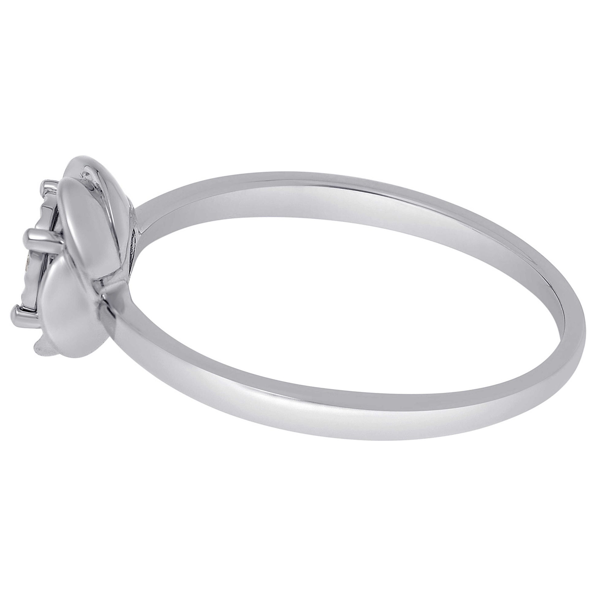 Bliss by Damiani Diamond Flower Women's Ring 20088258 - Image #4