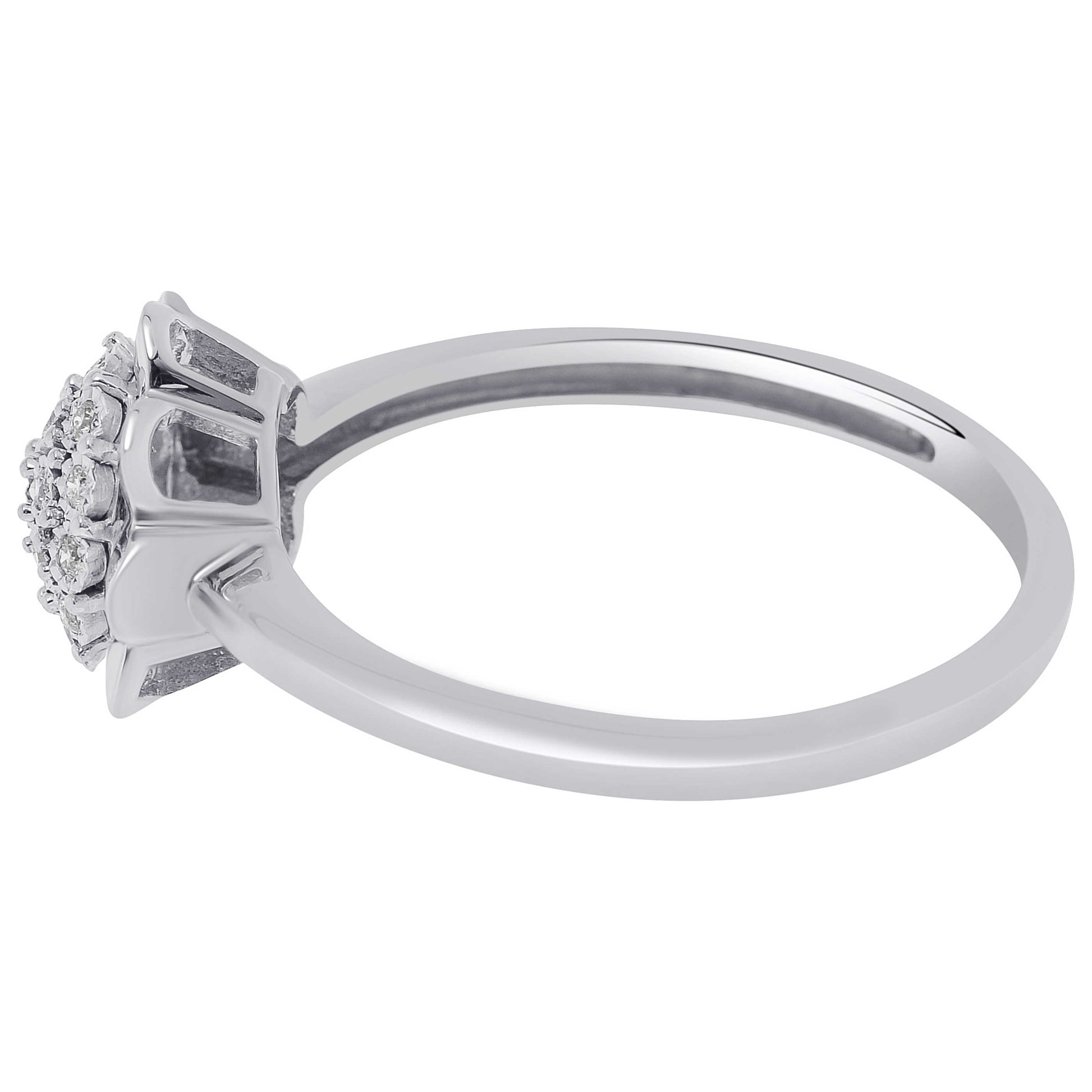 Bliss by Damiani Diamond Cluster Women's Ring 20089423 - Image #4