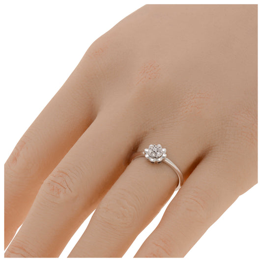 Bliss by Damiani Diamond Cluster Women's Ring 20089426 - Image #2