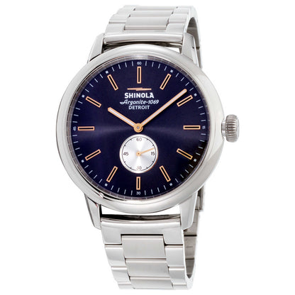 Front view of Shinola The Bedrock Men's Quartz Watch 20090078