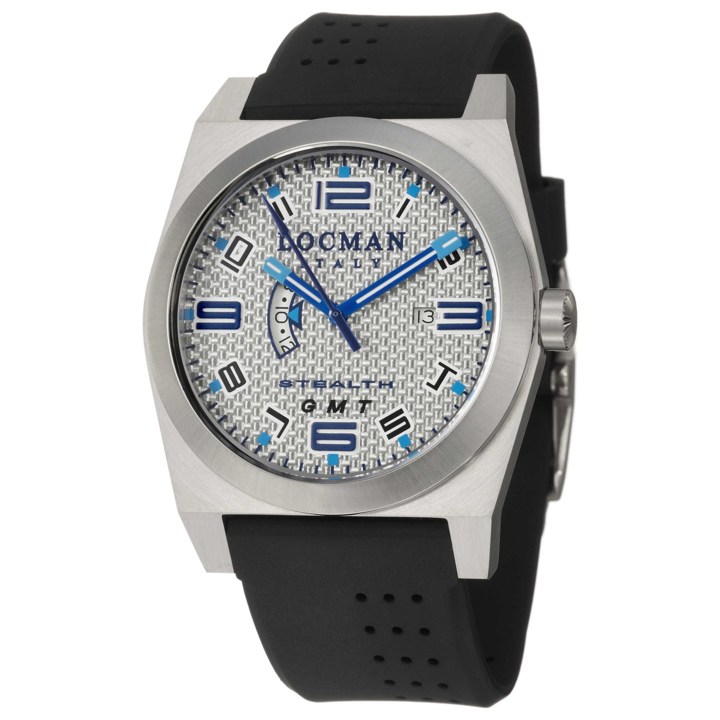 Front view of Locman Sport Men's Quartz Watch 200SLKVL