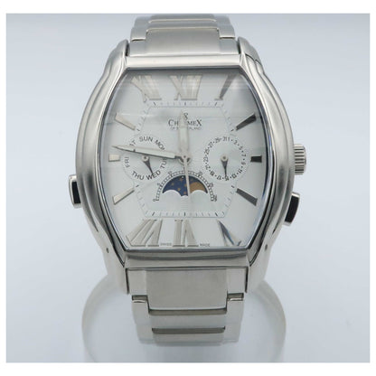 Front view of Charmex Lucerne Men's Swiss Quartz (Battery-Powered) Watch 2010-PO