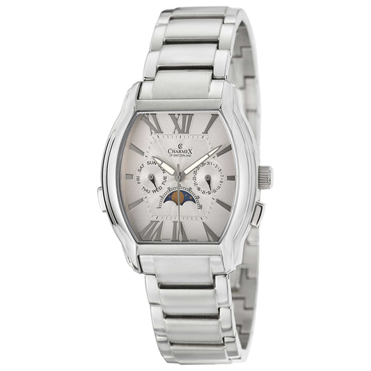 Front view of Charmex Lucerne Men's Swiss Quartz (Battery-Powered) Watch 2010