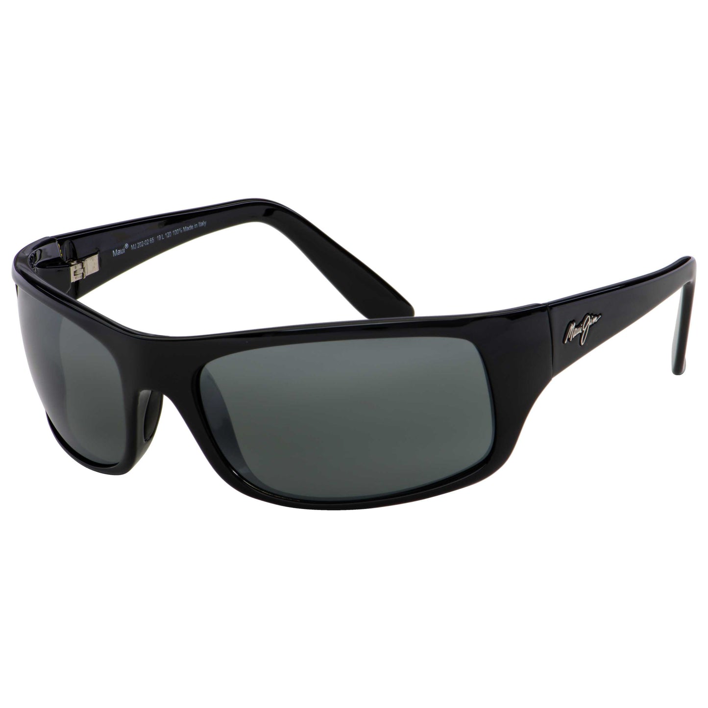 Front view of Maui Jim Peahi Unisex Sunglasses 202-02