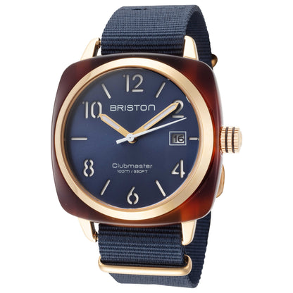 Front view of Briston Clubmaster Classic Men's Quartz Watch 20240.PYA.T.33.NMB