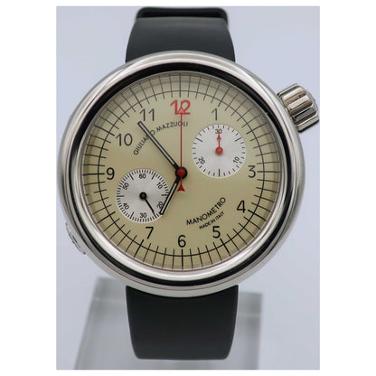 Front view of Giuliano Mazzuoli Manometro Men's Automatic Watch 2030COA-510FABL-SD