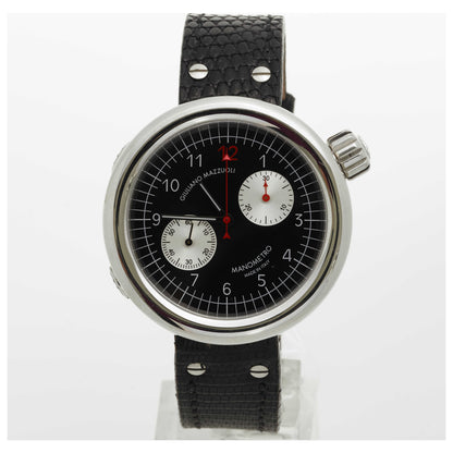 Front view of Giuliano Mazzuoli Manometro Men's Automatic Watch 2030CON-319VN-PO