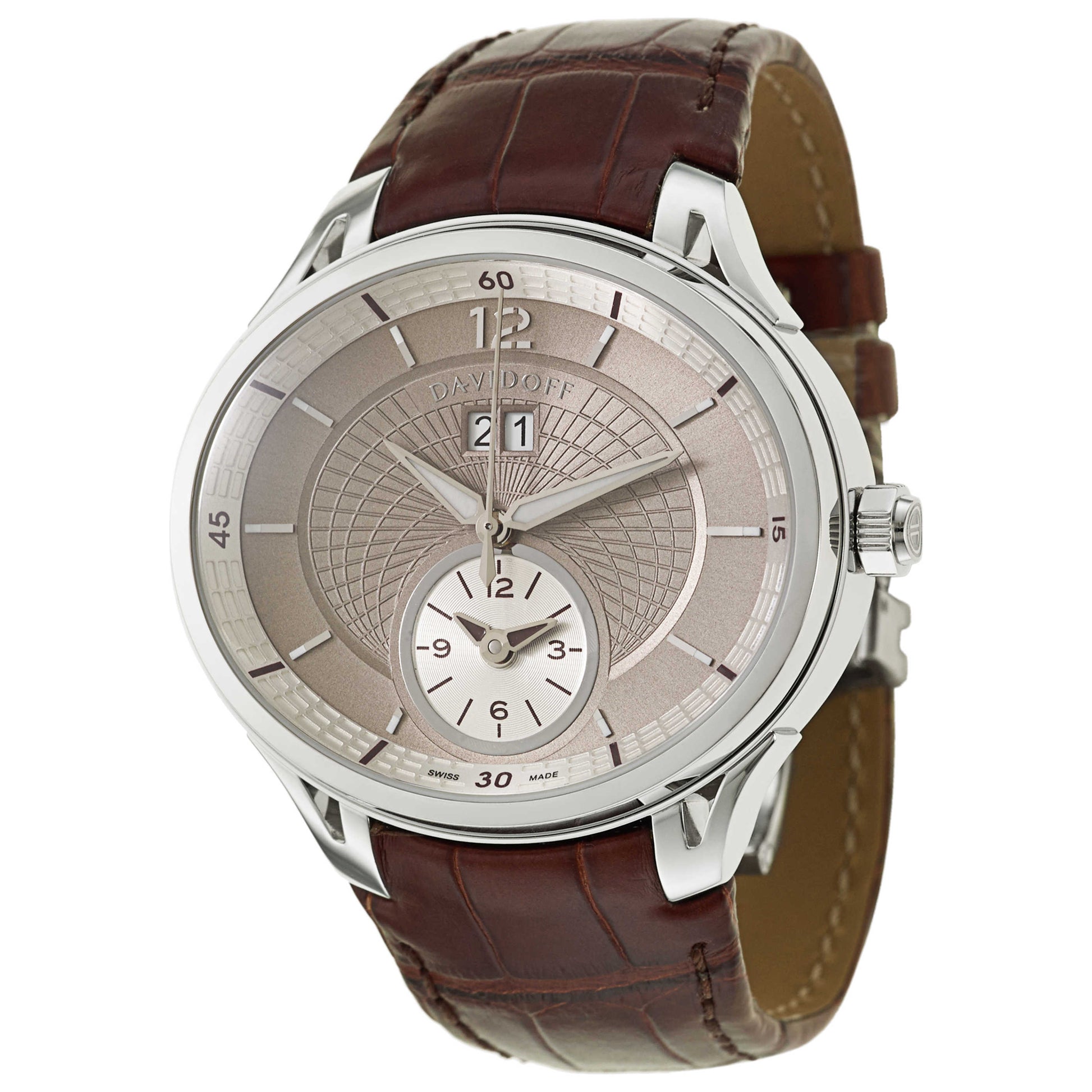 Front view of Davidoff Very Zino Men's Automatic Watch 20343