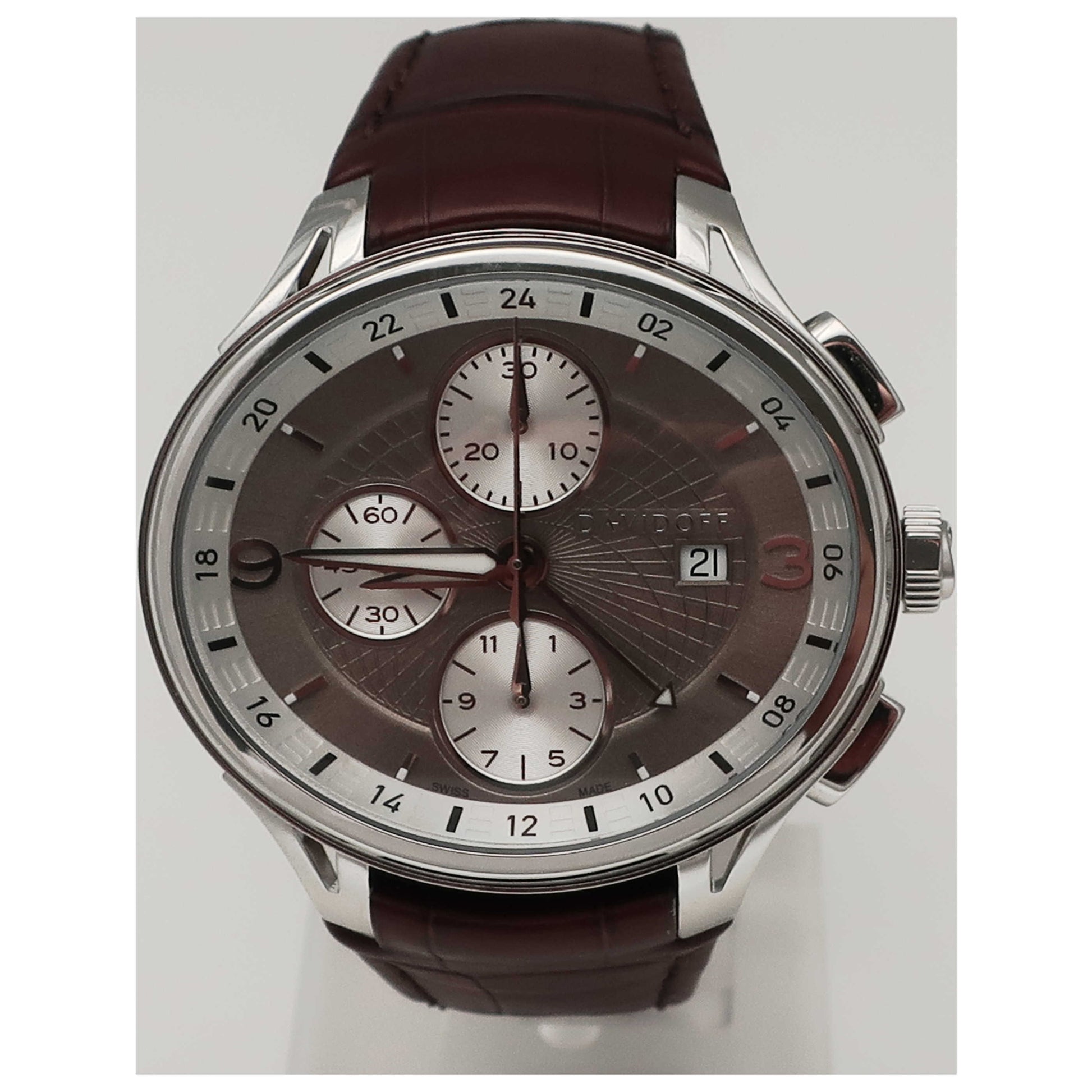 Front view of Davidoff Very Zino Men's Automatic Watch 20344-SD