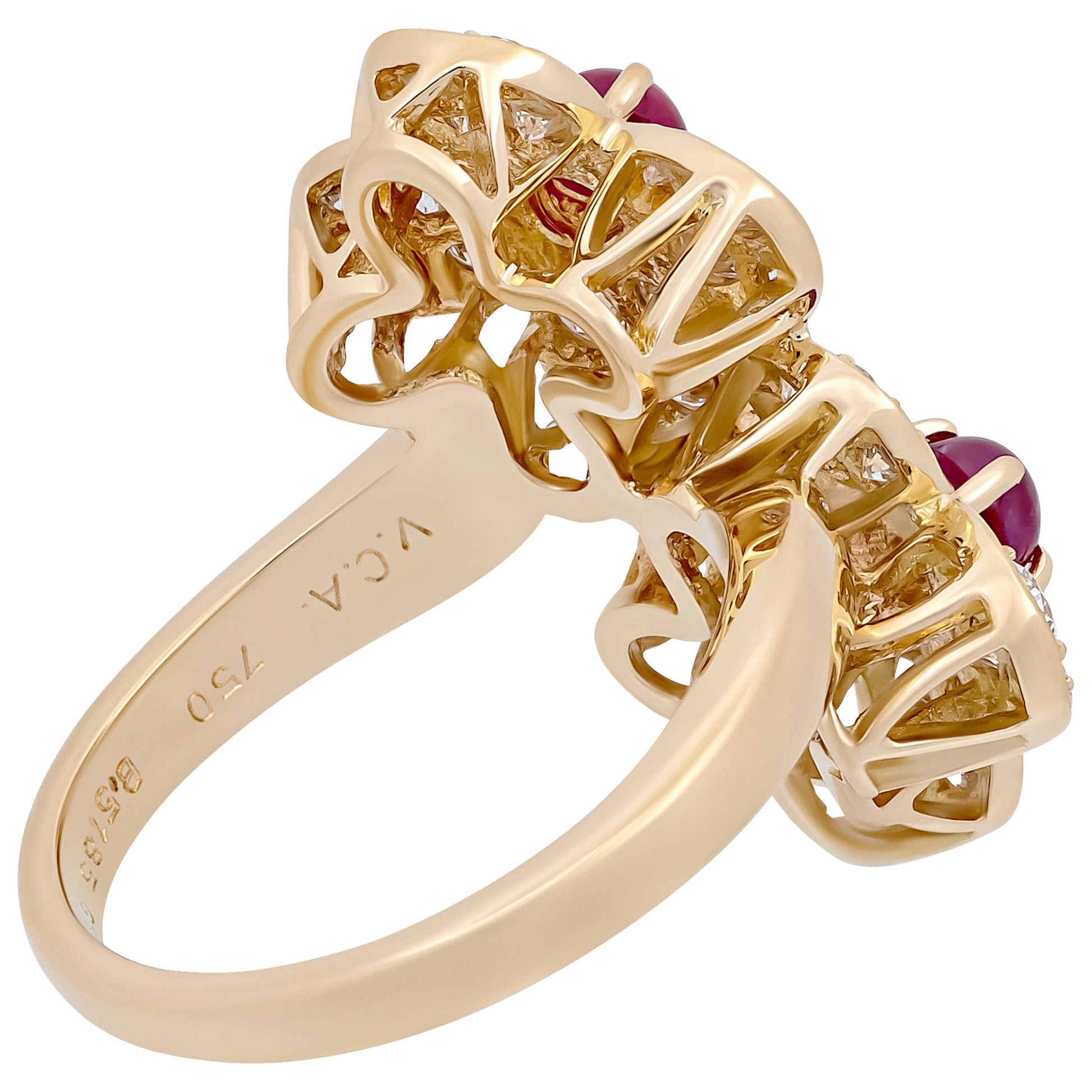 Van Cleef & Arpels Jewelry Diamond Women's Ring 20390 - Image #2